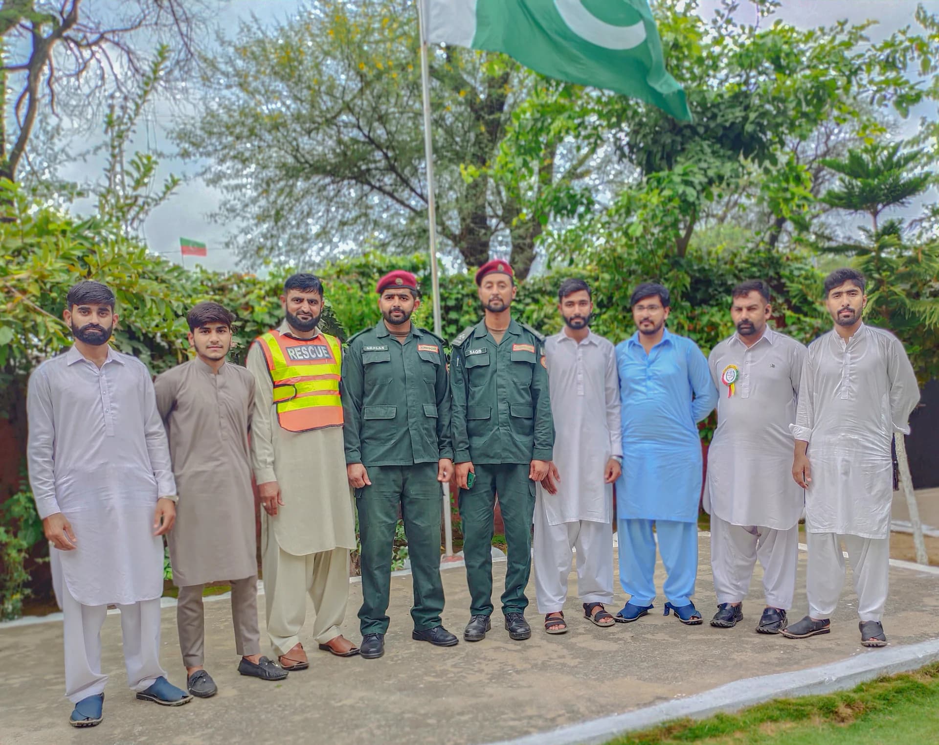 14 August 2023 — Independence Day Celebration at Rescue Office Kallar Syedan — Photo 3