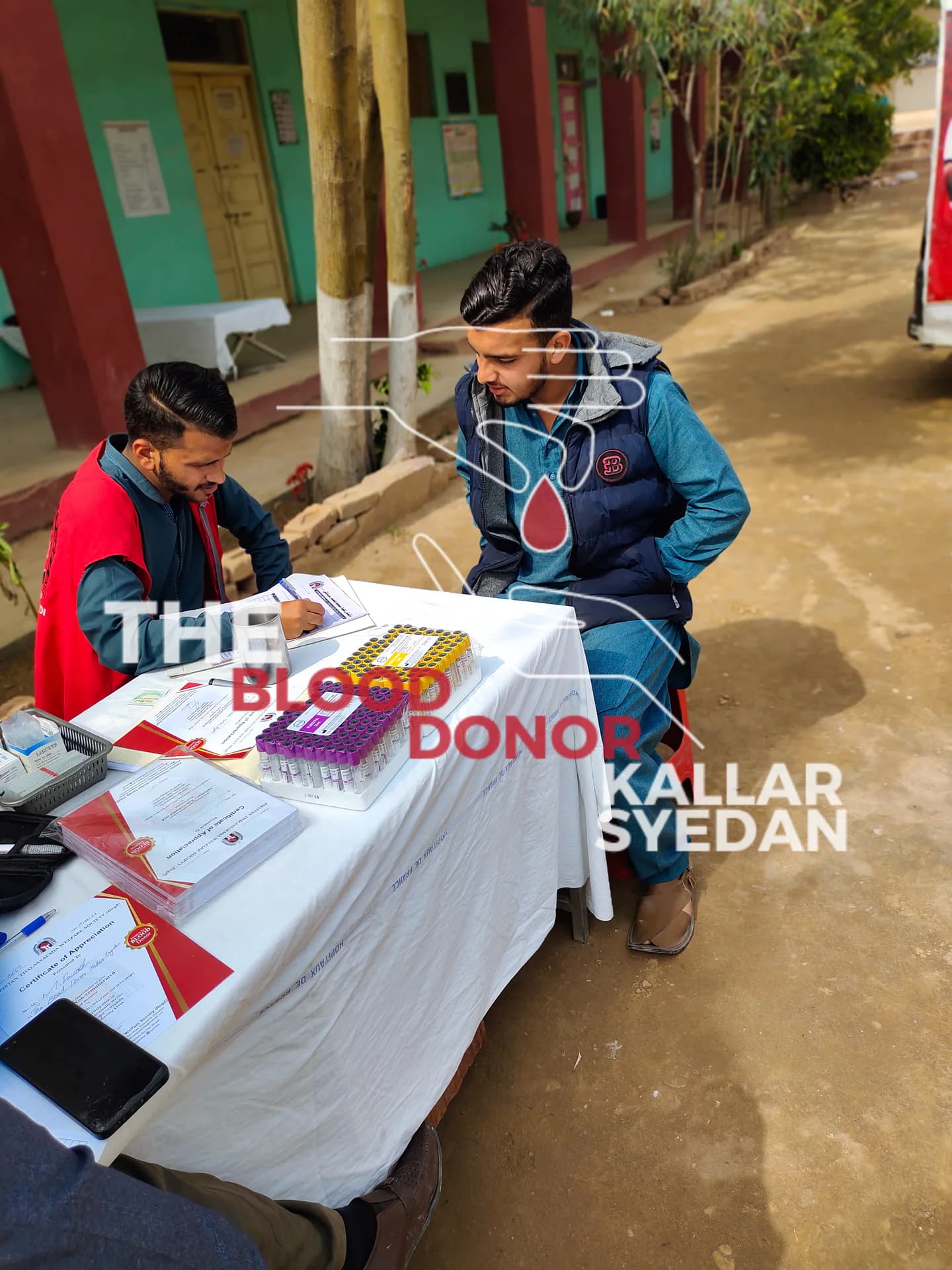 Blood Donation Camp — Government Girls High School Kallar Syedan 2 — Blood Donation Camp 2023