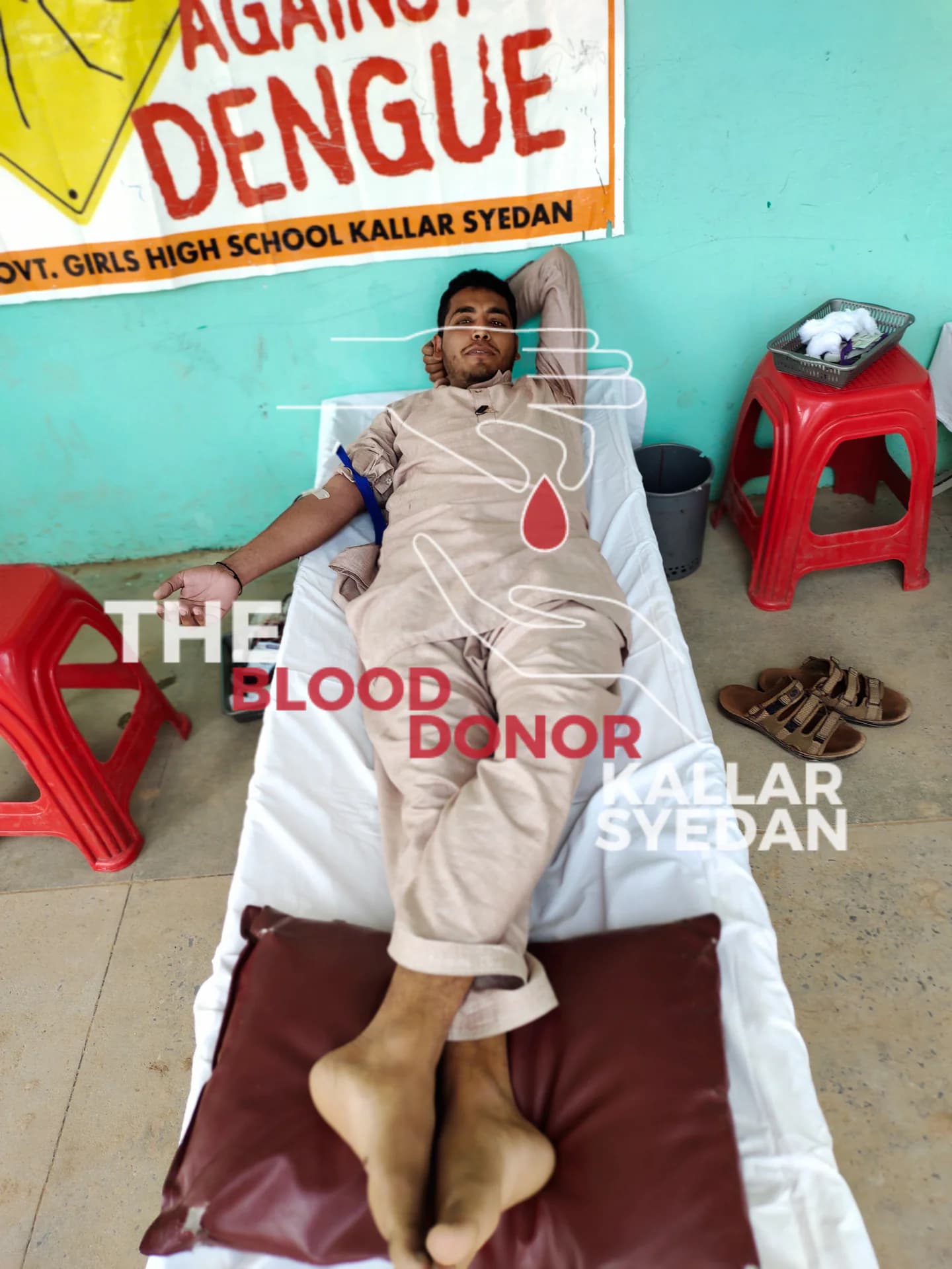 Blood Donation Camp — Government Girls High School Kallar Syedan 2 — Blood Donation Camp 2023