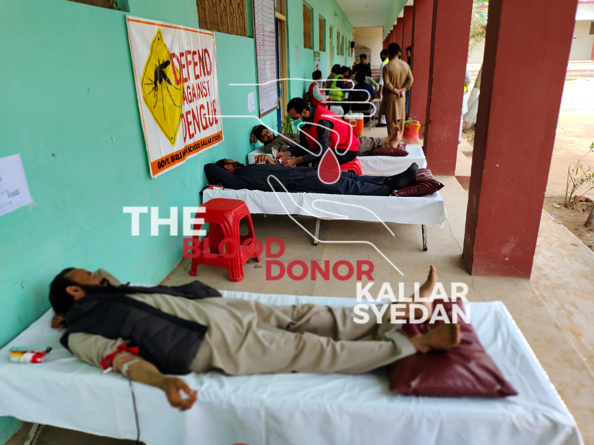 Blood Donation Camp — Government Girls High School Kallar Syedan 2 — Blood Donation Camp 2023