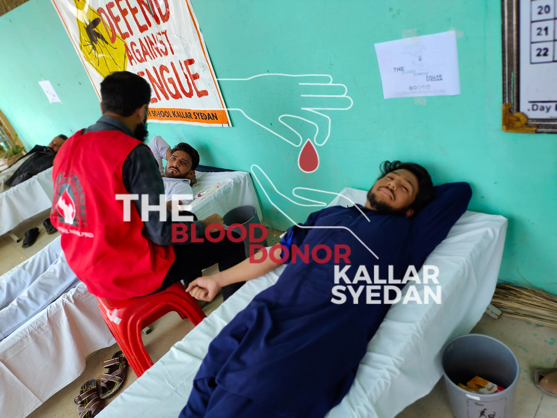 Blood Donation Camp — Government Girls High School Kallar Syedan 2 — Blood Donation Camp 2023