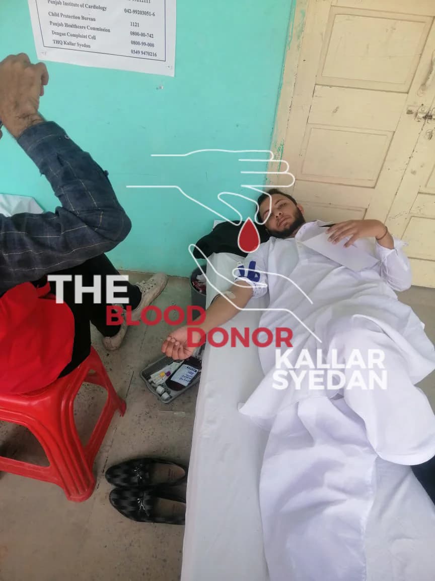Blood Donation Camp — Government Girls High School Kallar Syedan 2 — Blood Donation Camp 2023